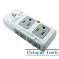 4-Outlet Wall-Mount Surge Protector