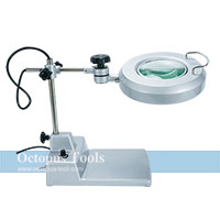 Benchtop LED Lighted Magnifier 2.25X