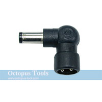 90-degree Adapter Connector 2.5x5.5mm Easy Type