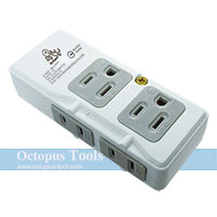 4-Outlet Wall-Mount Surge Protector