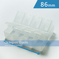Plastic Pill Box 8 Compartments