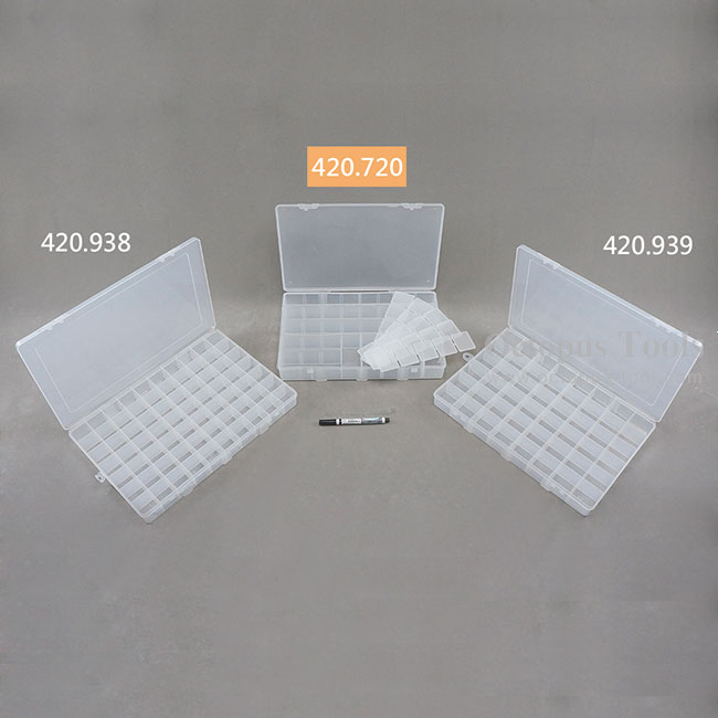 Plastic Box with 50 Compartments