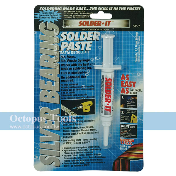 Solder-It Silver Bearing Solder Paste