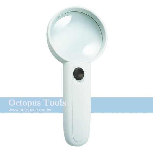 Hand Held LED Magnifier 4X