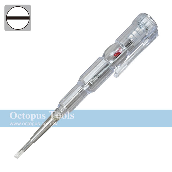 Voltage Test Screwdriver Plastic Grip Slotted