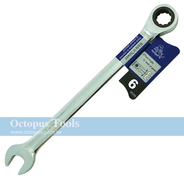 Combination Ratcheting Wrench 6mm