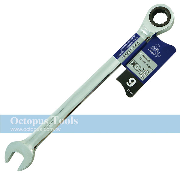 Combination Ratcheting Wrench 9mm